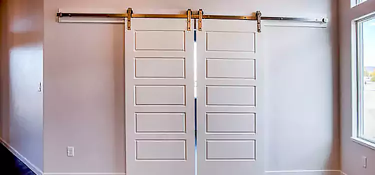 Glass Barn Door with Installation Hardware Kit Socastee