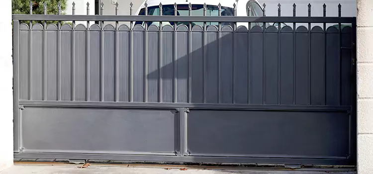 Metal Driveway Gate Installation Socastee